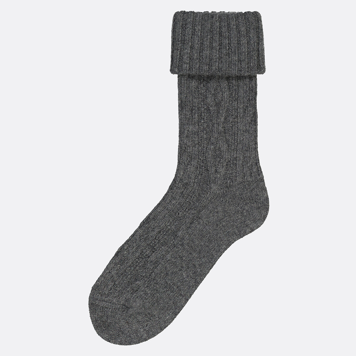 Calze calde cocooning grigio, LA REDOUTE COLLECTIONS