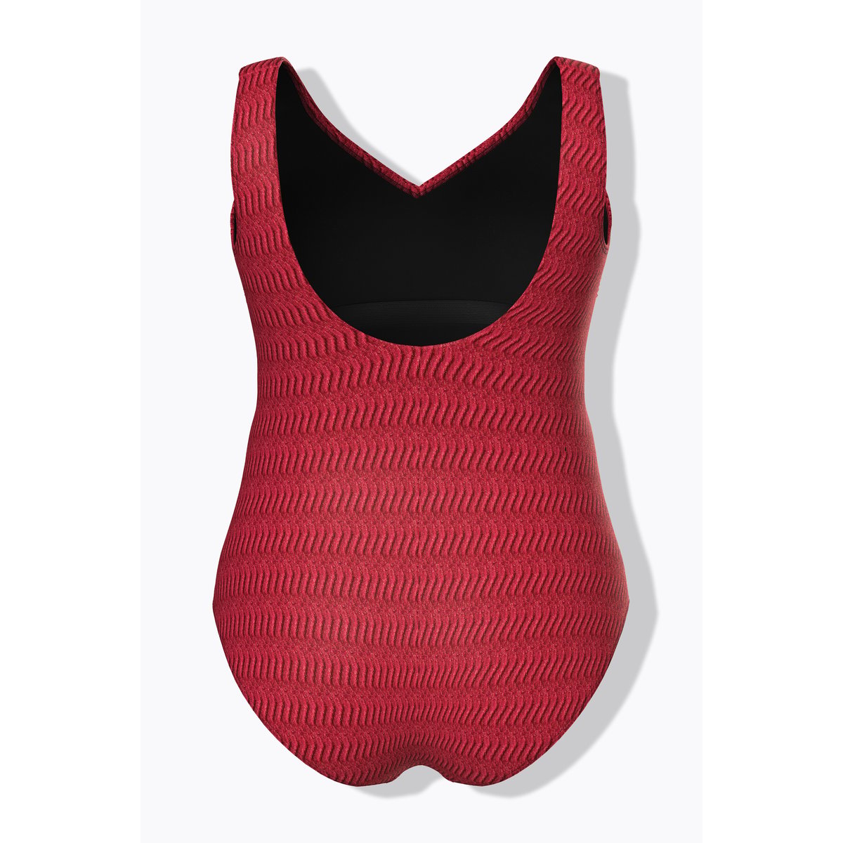 Maillot de bain sans bonnets souples framboise foncé, ULLA POPKEN