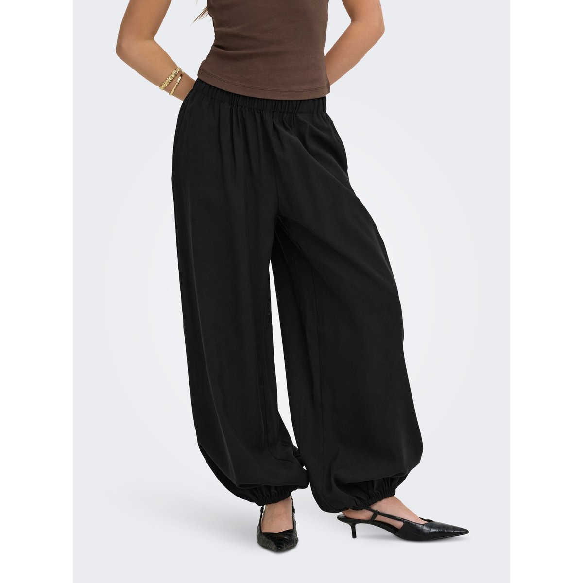 Pantalon noire - black, ONLY
