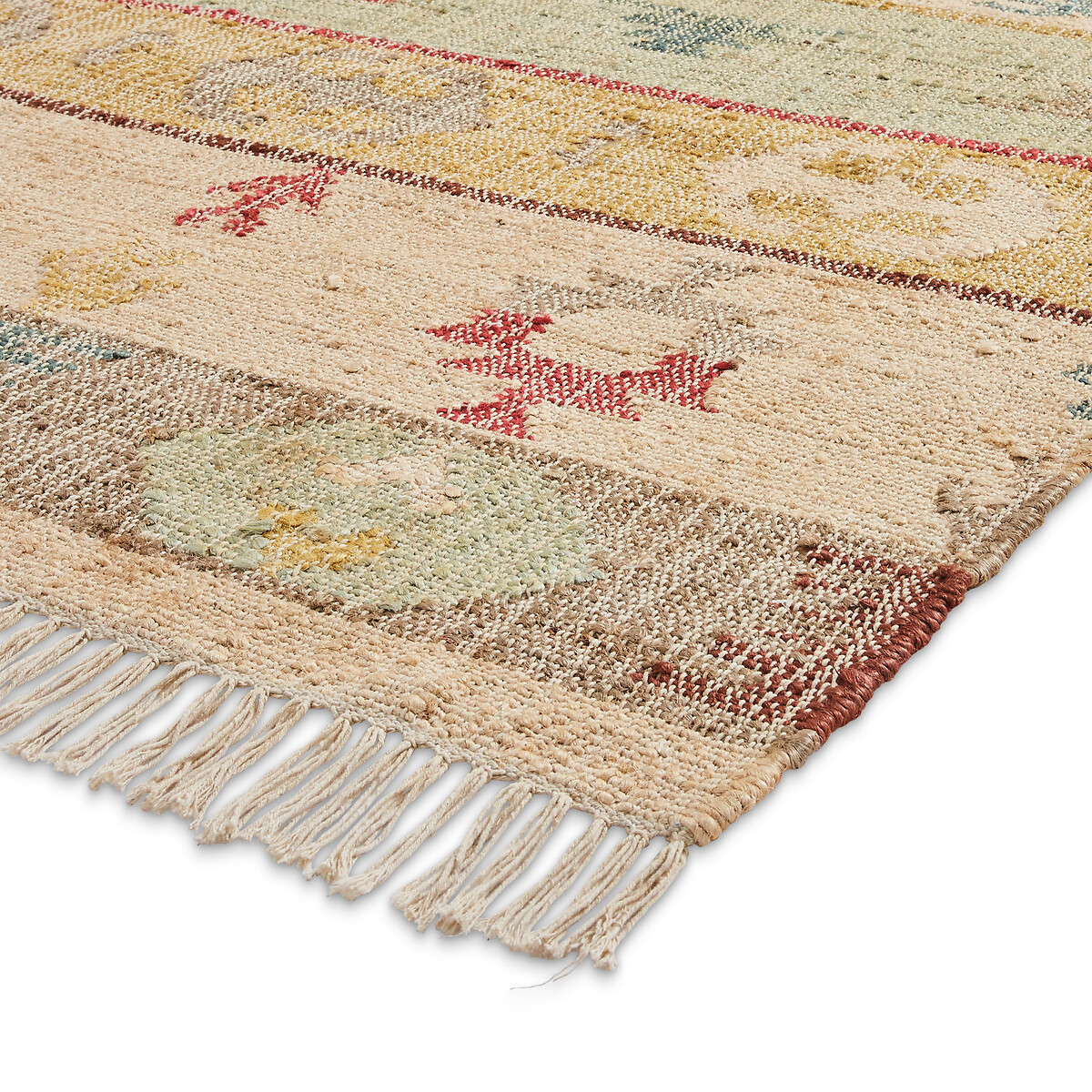 Bazaar Hand Woven Jute Rug multi-coloured, ÉDITÉ