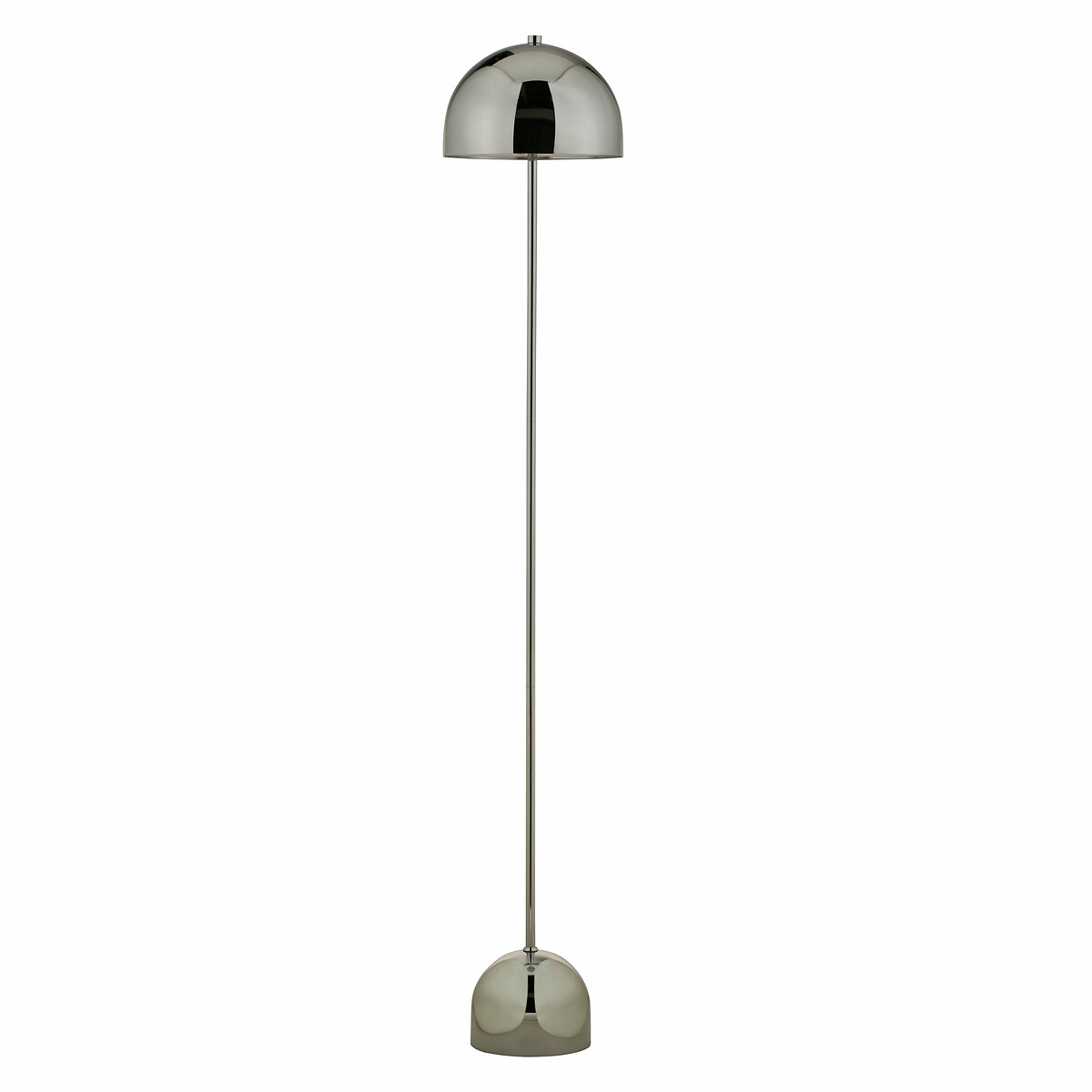 Ferrera Mushroom Rechargeable USB LED Floor Lamp chrome, SO'HOME