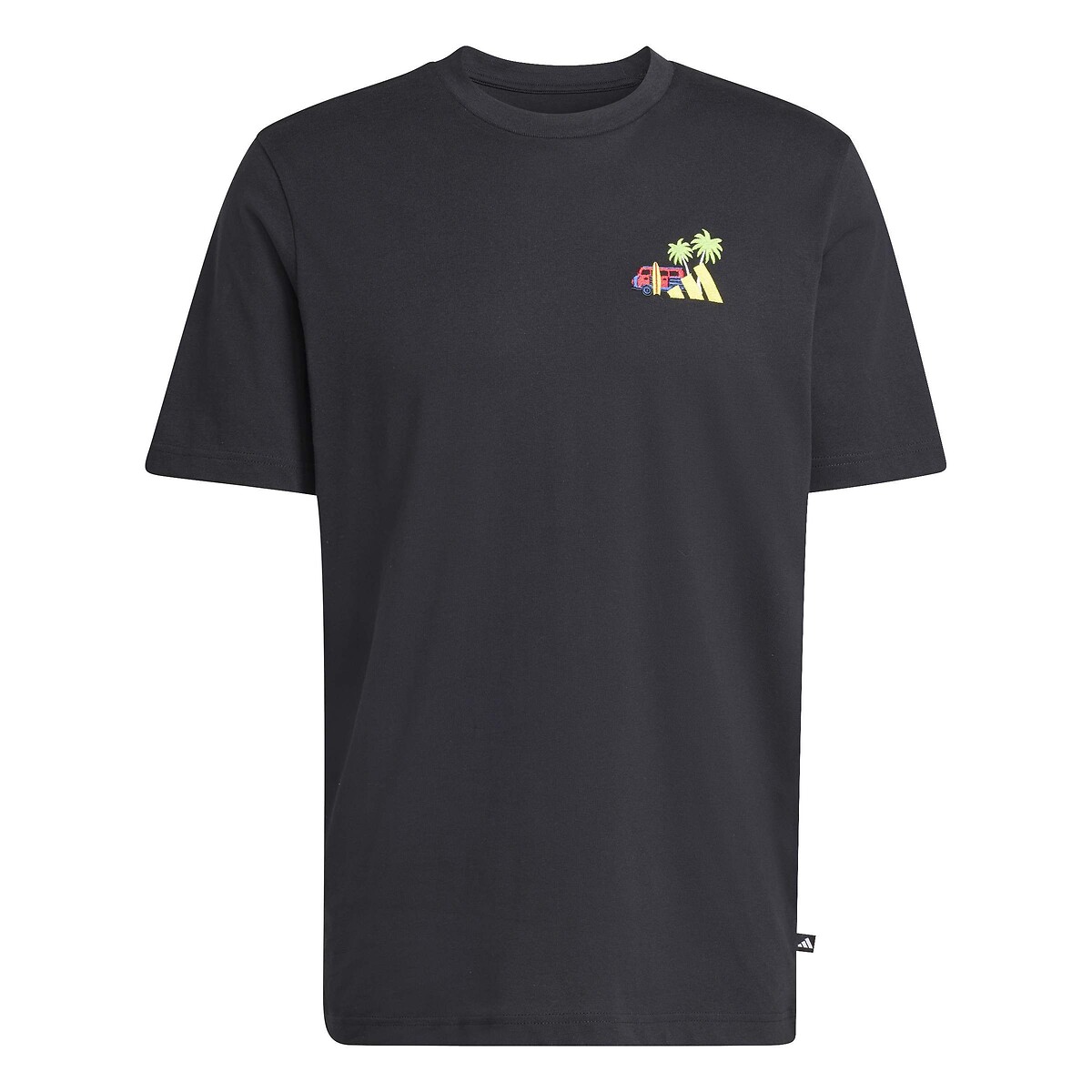 T-shirt manches courtes TABLE TEE noir, ADIDAS SPORTSWEAR
