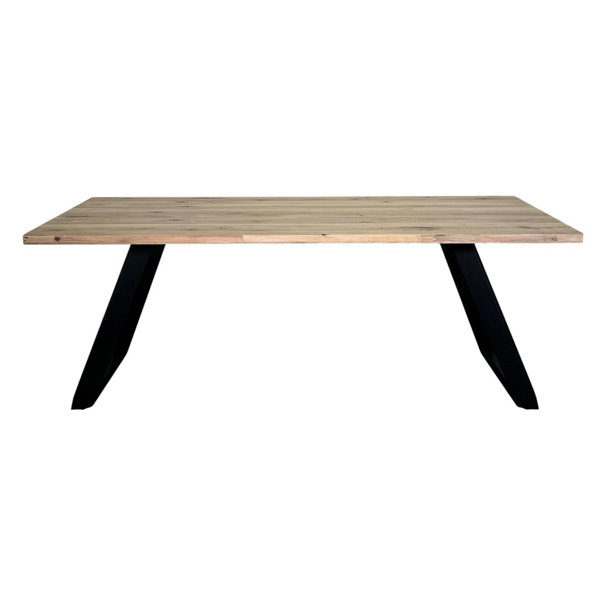 Table à manger extensible bois blanchi 200 cm COSTENTA bois naturel, PIER IMPORT