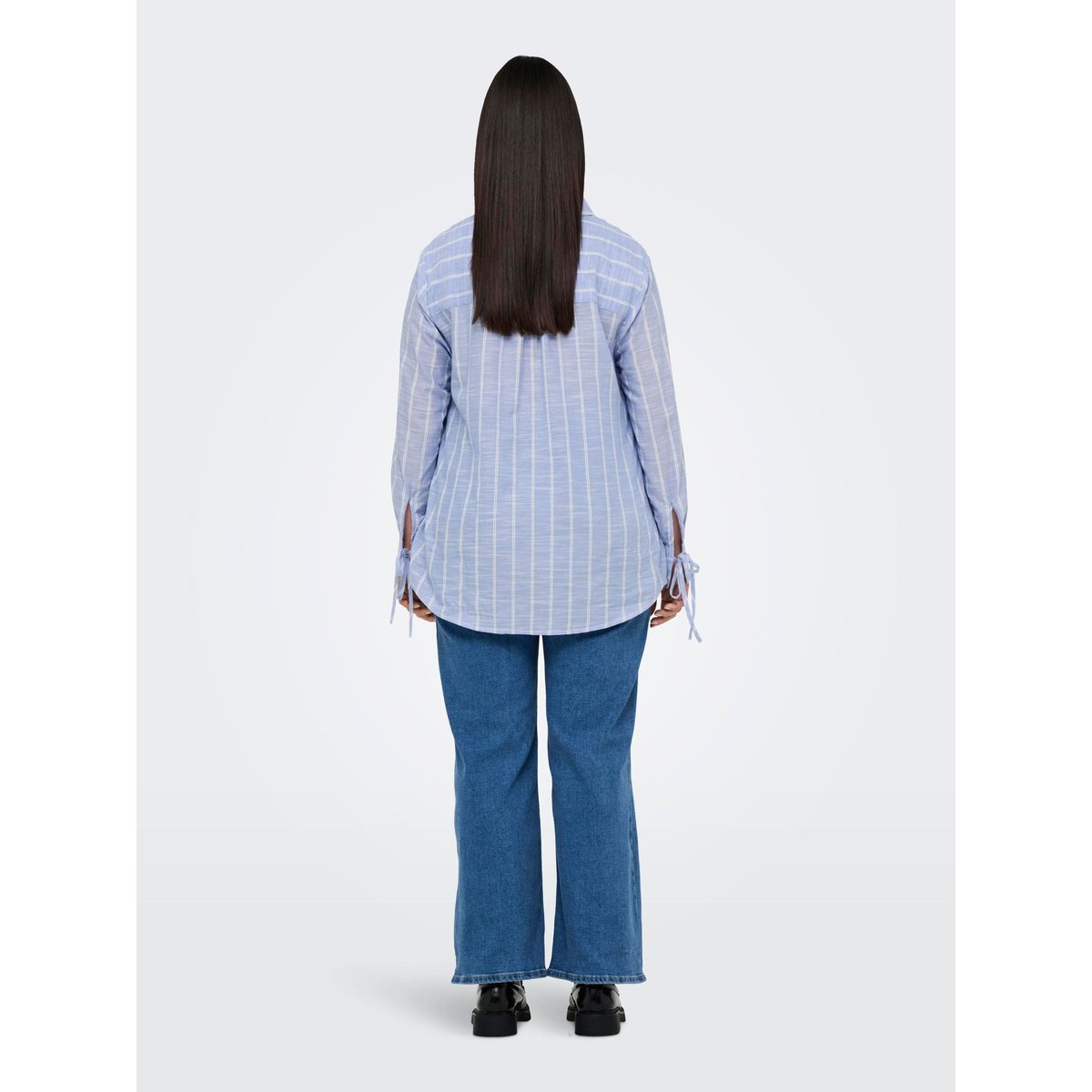 Chemise En Popeline bleue - soft chambray, ONLY CARMAKOMA