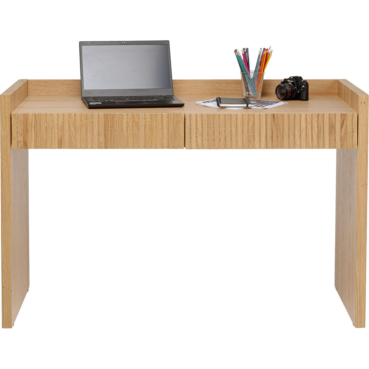 Bureau Brighton 121x80cm naturel, KARE DESIGN