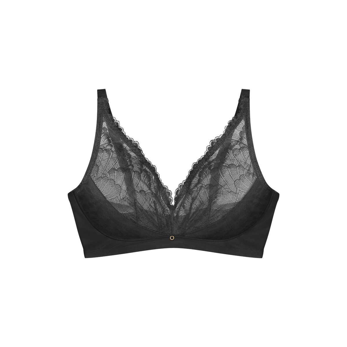 Bralette dentelle LOVE IN LACE N02 noir, TRIUMPH