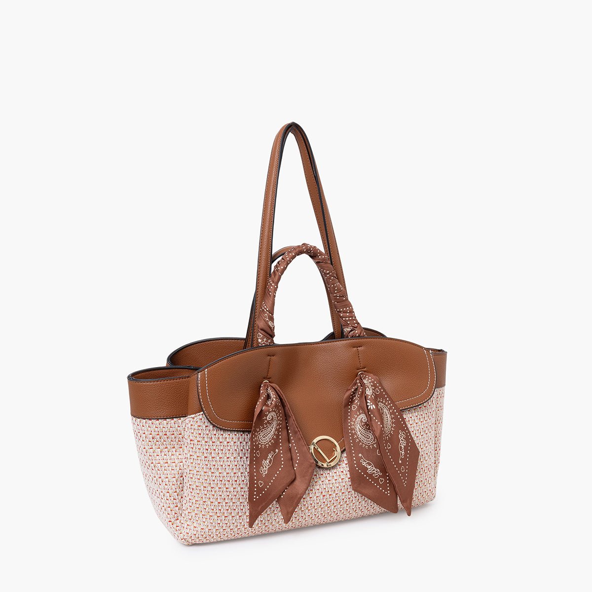 Grand sac shopper Sade camel, LOLLIPOPS