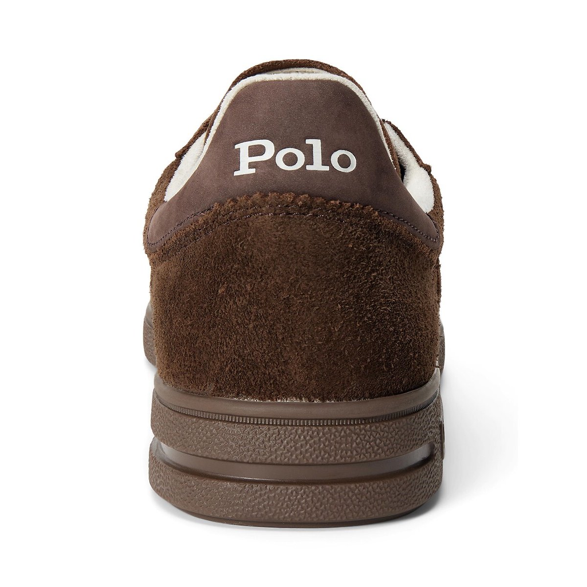 Baskets en cuir suède BEDFORD PP marron chocolat, POLO RALPH LAUREN