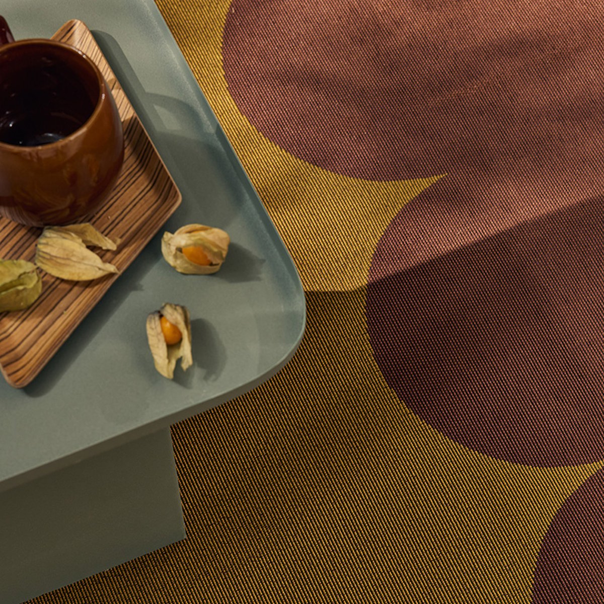 Tapis extérieur moderne bicolore RIVIERA marron, NAZAR RUGS