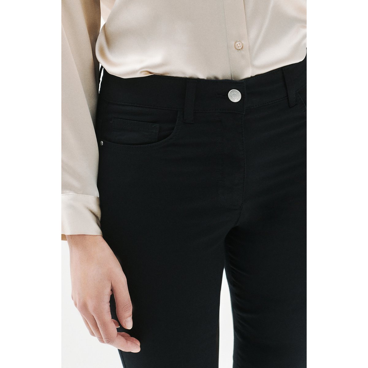 Pantalon coupe 7/8ème MASONB noir, CAROLL