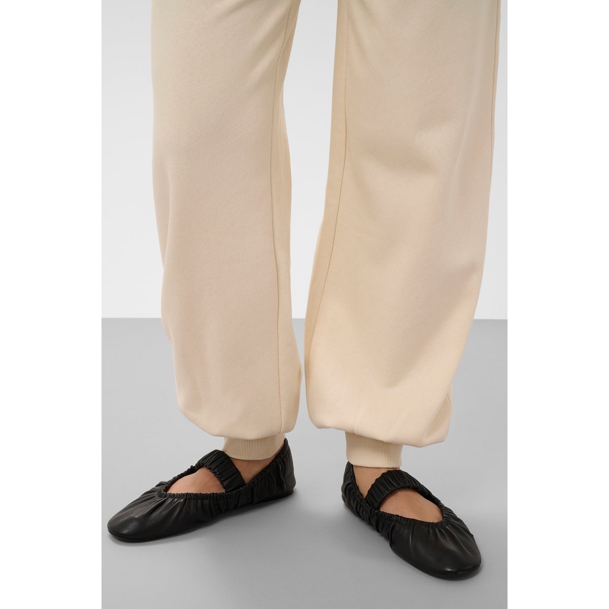 Pantalon Tricoté beige oameal, SOAKED IN LUXURY