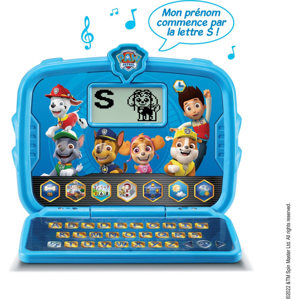 Jeu éducatif Pat Patrouille - Ordi tablette éducatif multicolore, VTECH