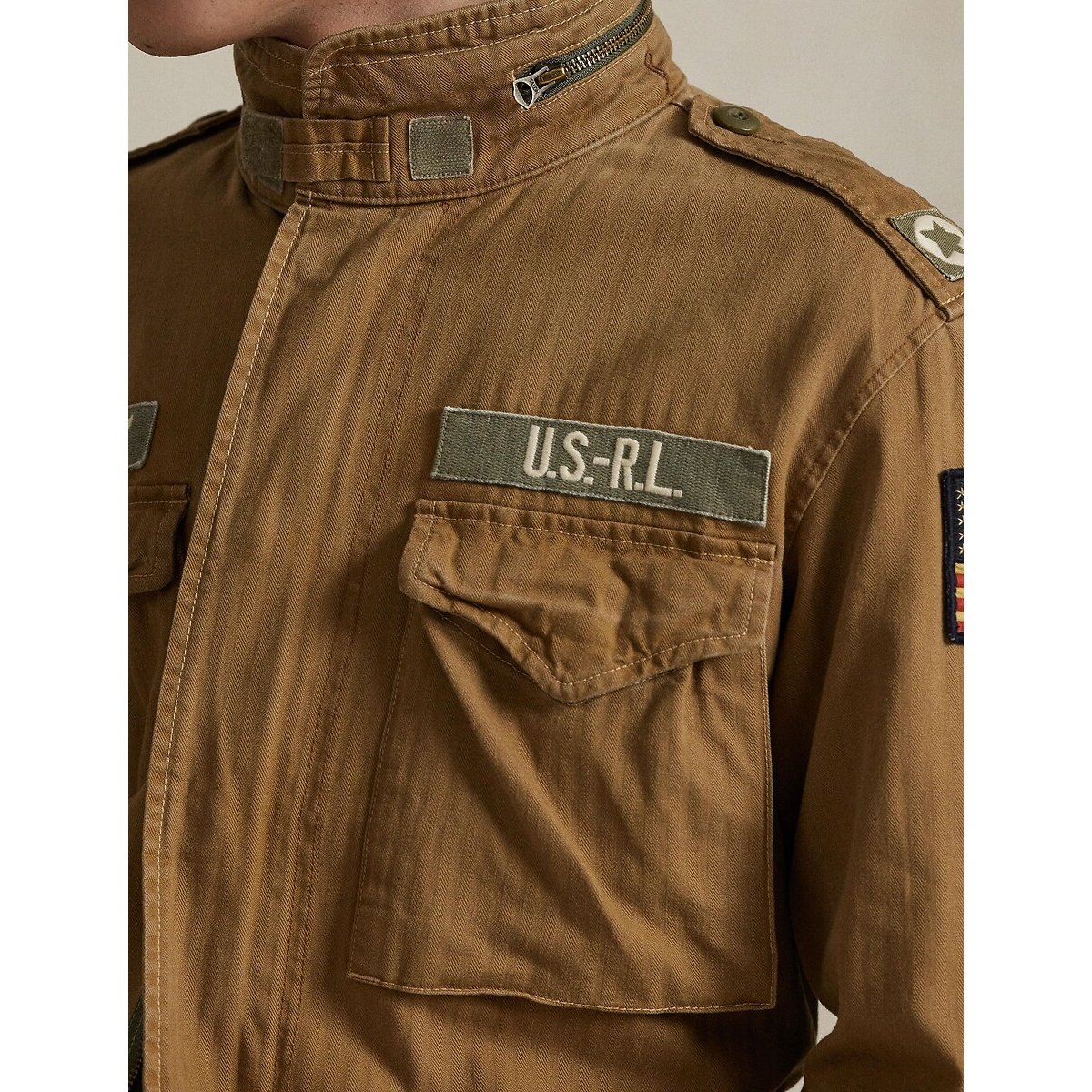Iconic Safari Jacket camel, POLO RALPH LAUREN