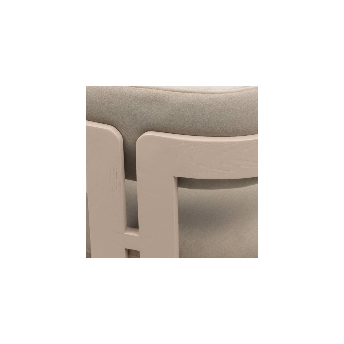 Chaise de salle à manger en bois NAREL beige, RECOLLECTION