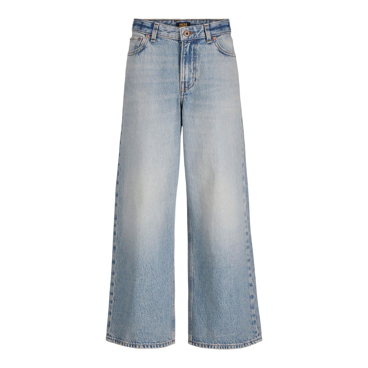 Jean À Coupe Wide blue denim 1, JACK & JONES JUNIOR