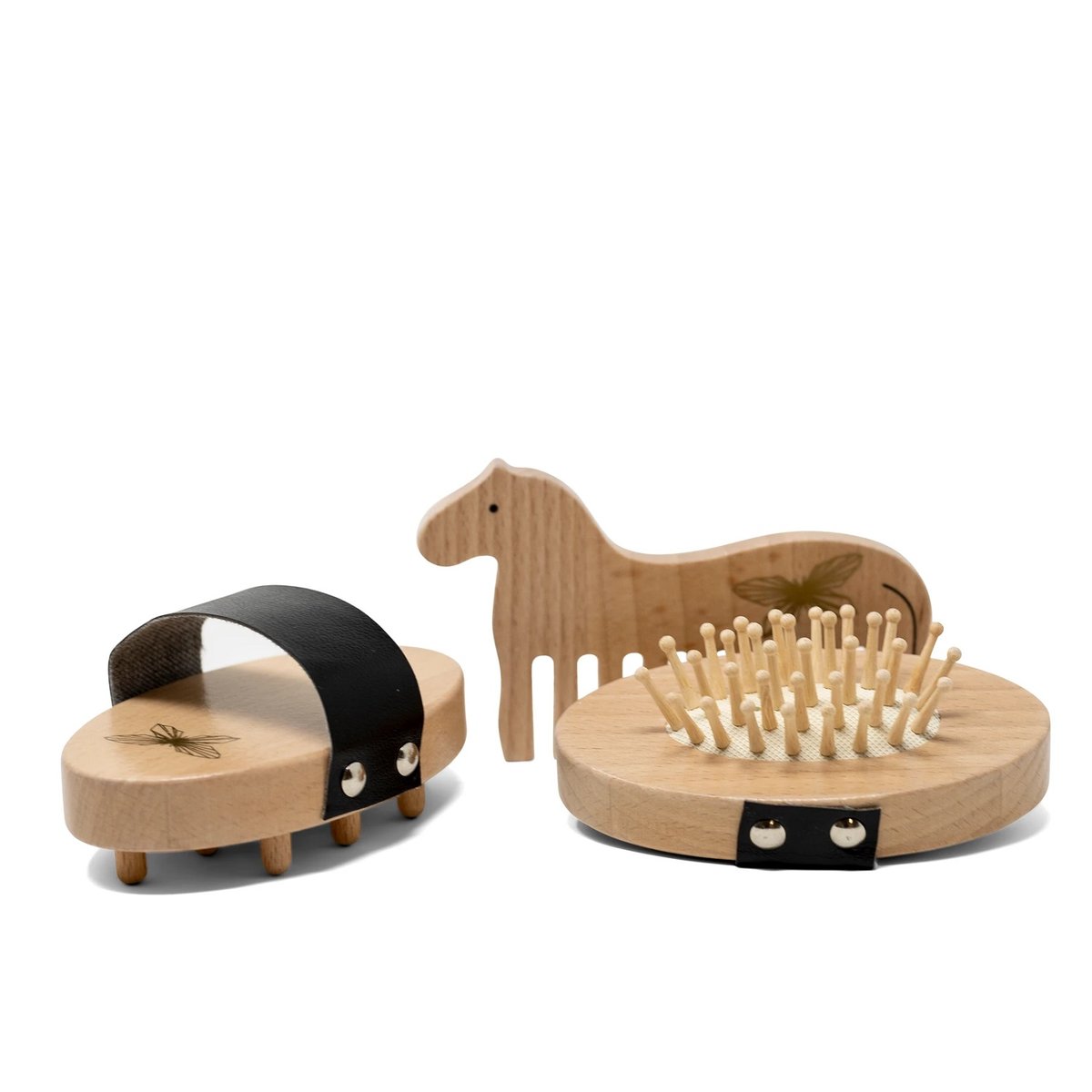 Set de soins pour chevaux beige, BYASTRUP