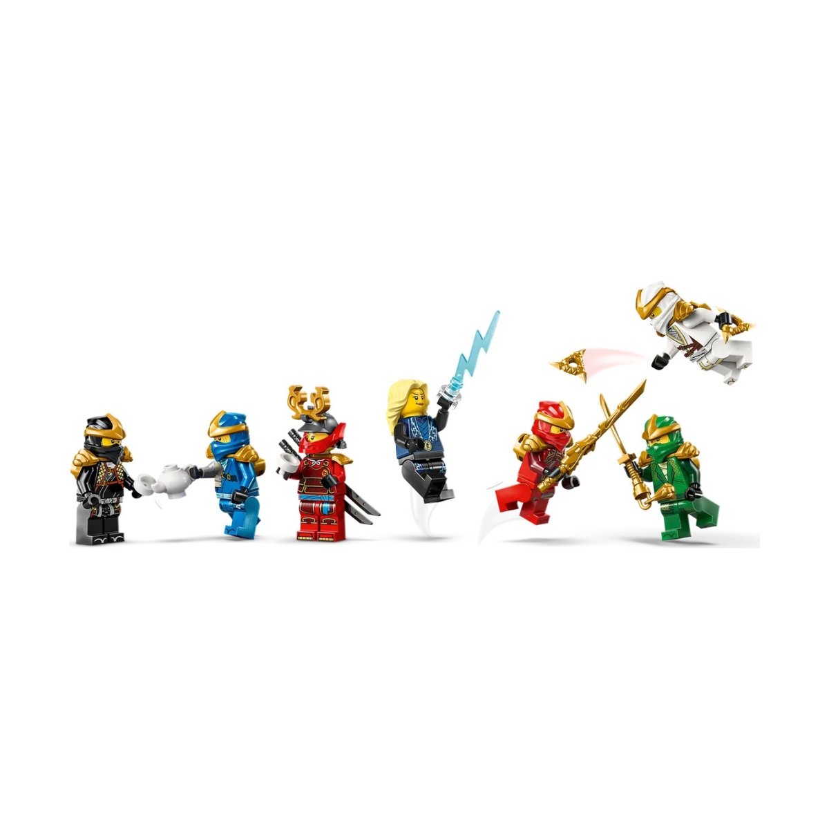 LEGO NINJAGO - 15e anniversaire : Collection des personnages Ninjas - 71866 multicolore, LEGO