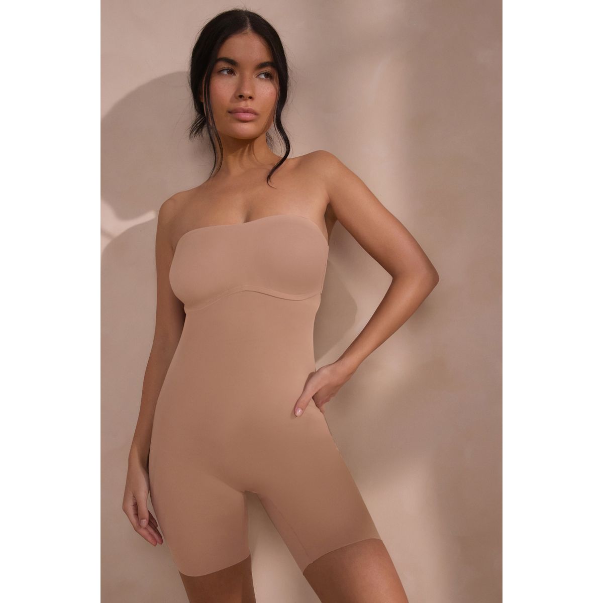 Panty effet gainant minimisant praline nude, NEXT