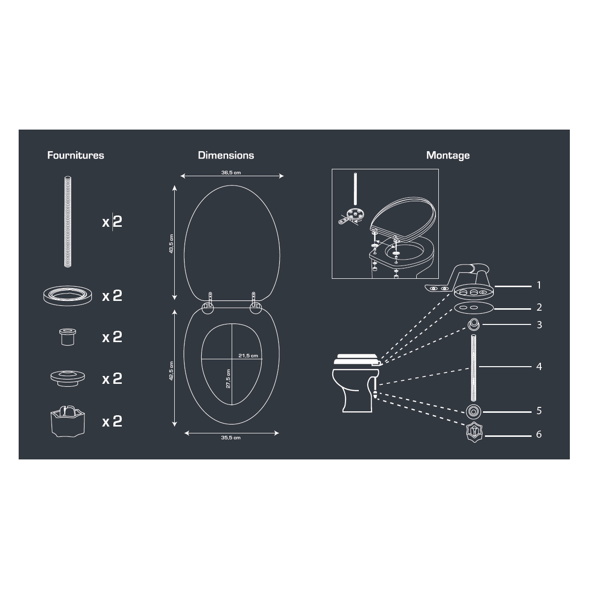 Abattant WC effet bois CARNAC beige, GUY LEVASSEUR