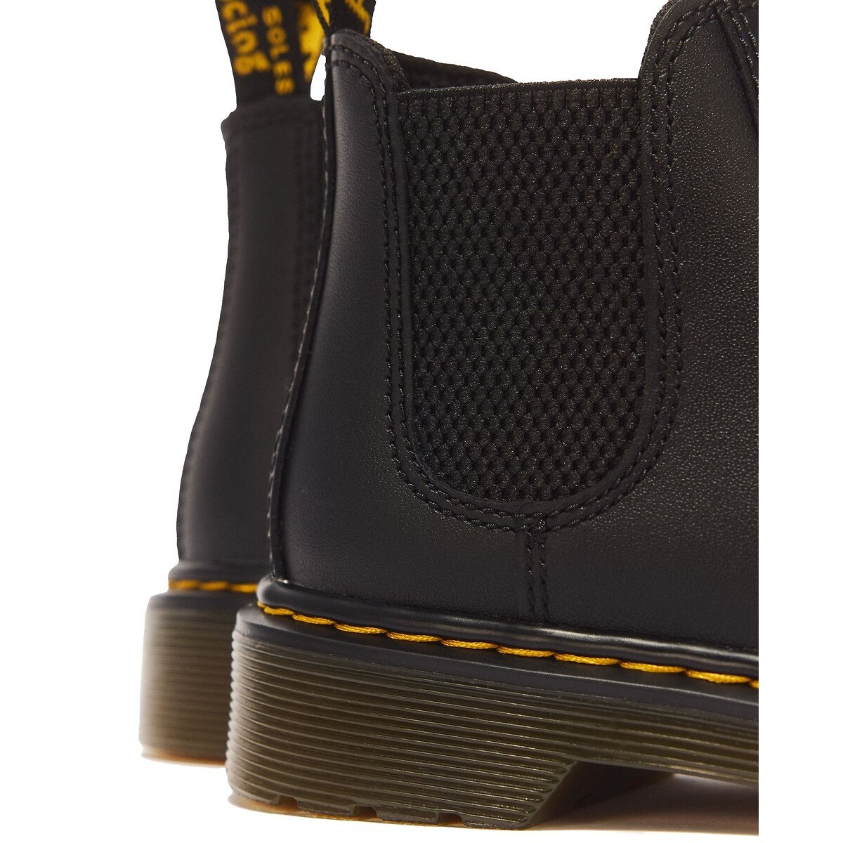 Bottines chelsea cuir 2976 softy noir, DR. MARTENS