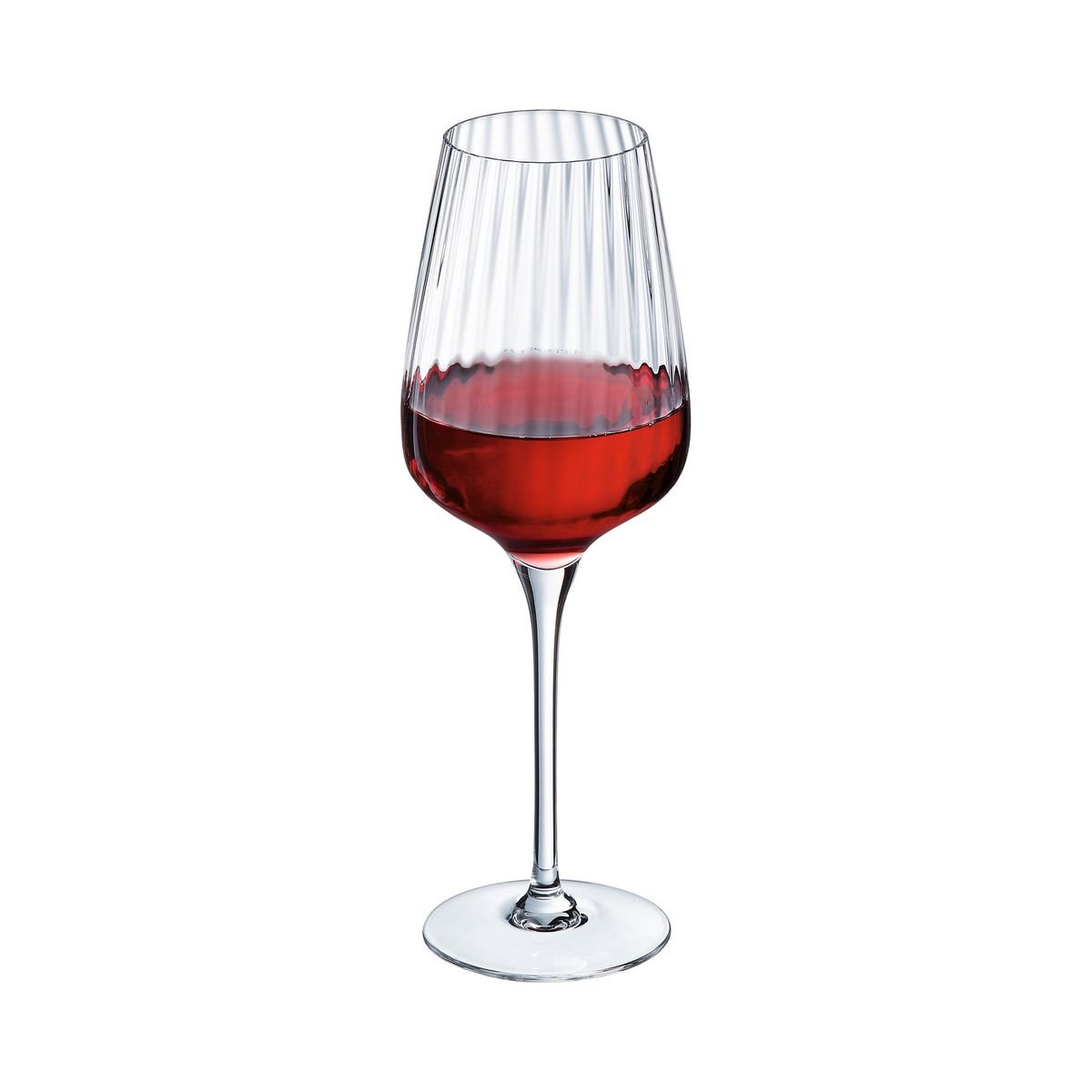 6 verres à pied 45 cl -SYMÉTRIE transparent, CHEF&SOMMELIER