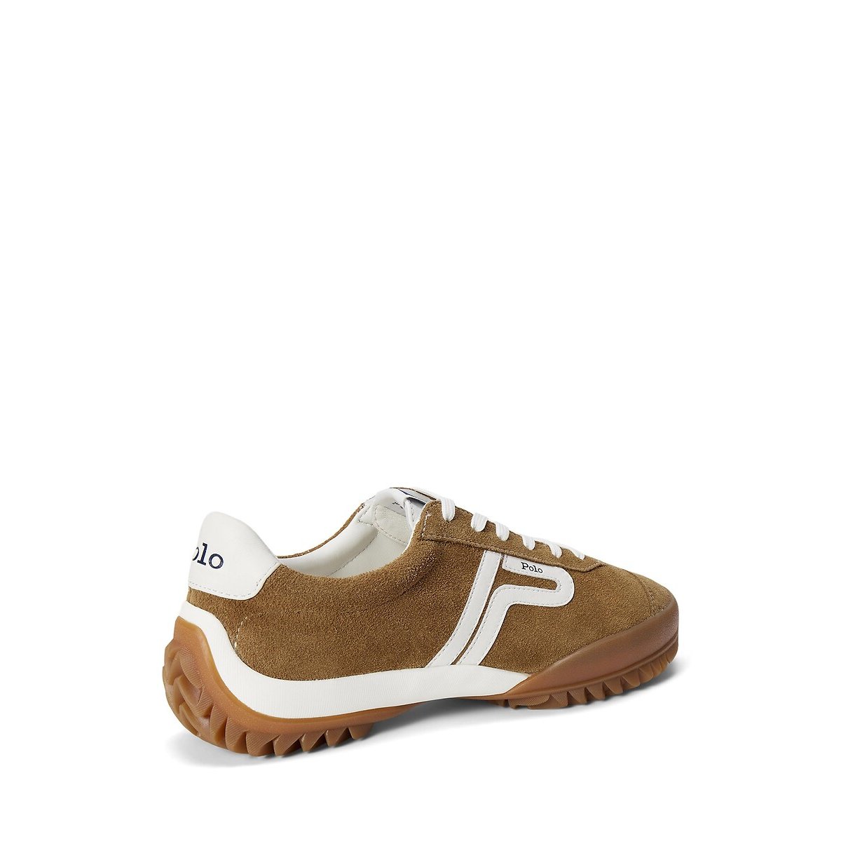 Baskets en cuir Tread Low camel, POLO RALPH LAUREN