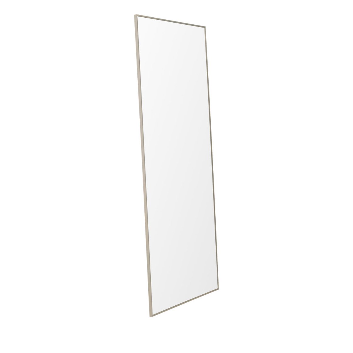 Miroir rectangulaire en aluminium 85x190cm- ORLANDO beige, VENTURE HOME