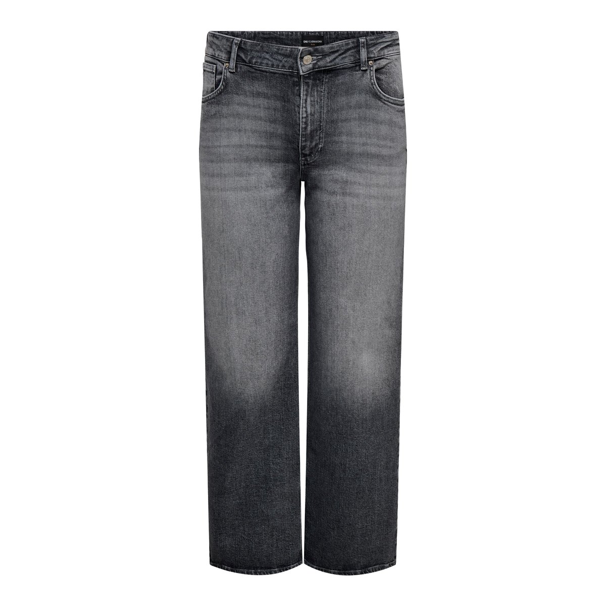 Jean À Jambe Large dark grey denim, ONLY CARMAKOMA