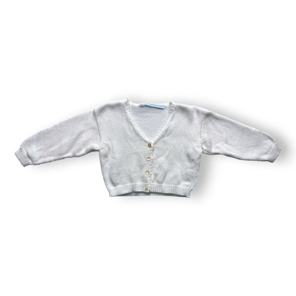 Cardigan bébé - Très bon état blanc, MOLLI