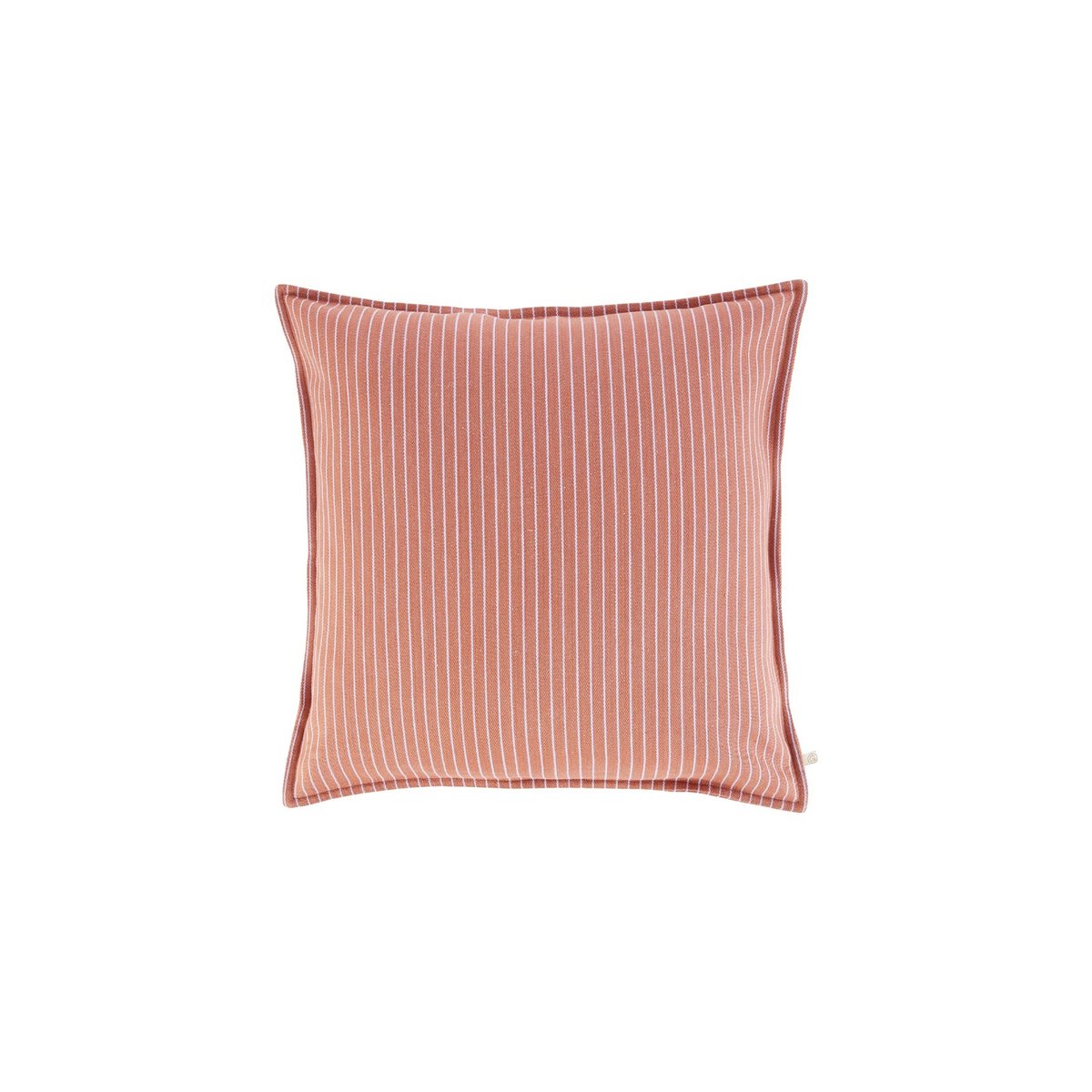 Housse de coussin en coton, RAYURES violet lilas, GABRIELLE PARIS