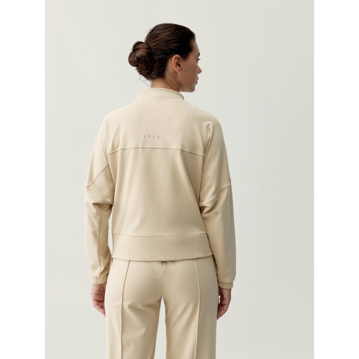 Veste de sport femme Leila Avec poches fermeture éclair beige naturel, BORN