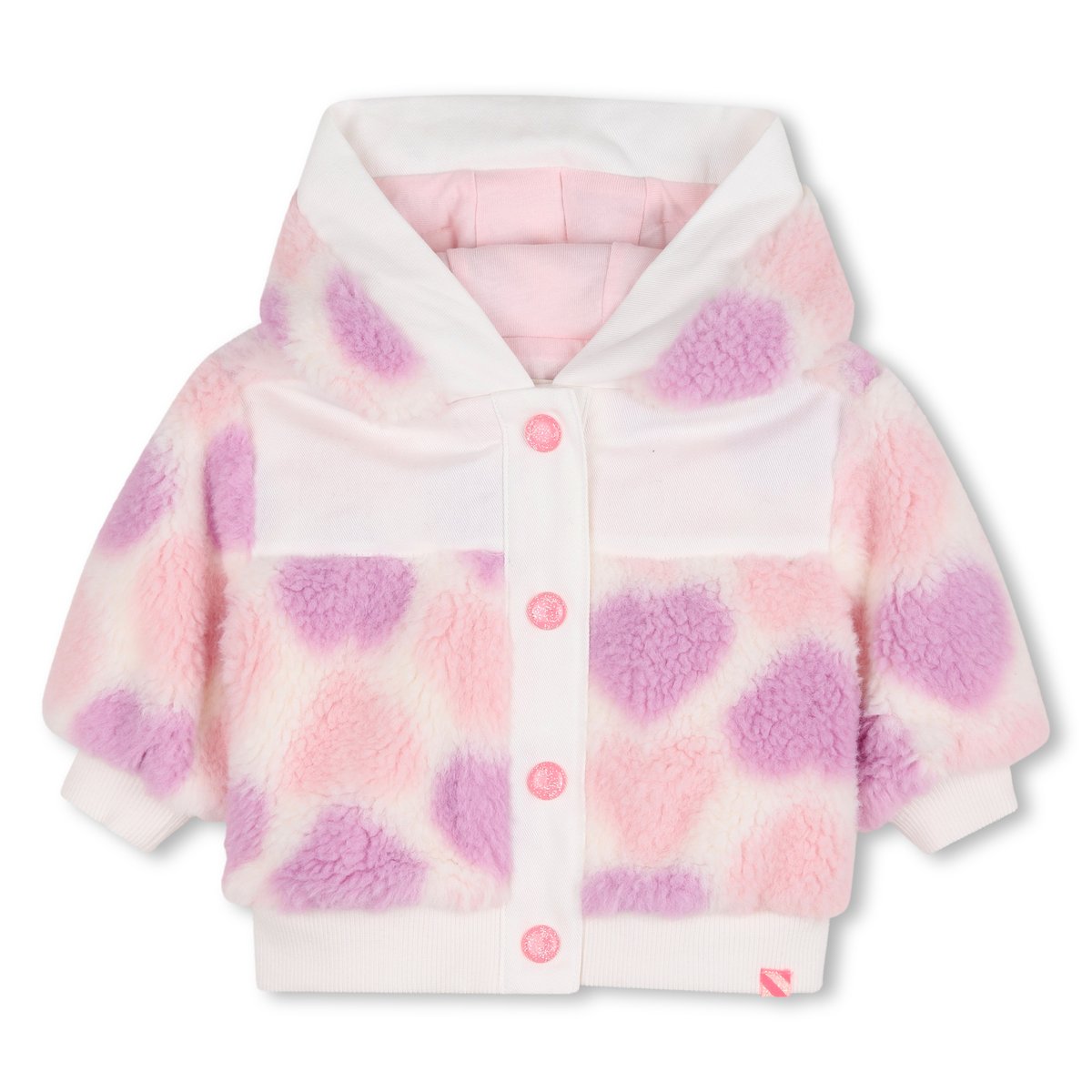 Manteau imprimé cœur rice, BILLIEBLUSH