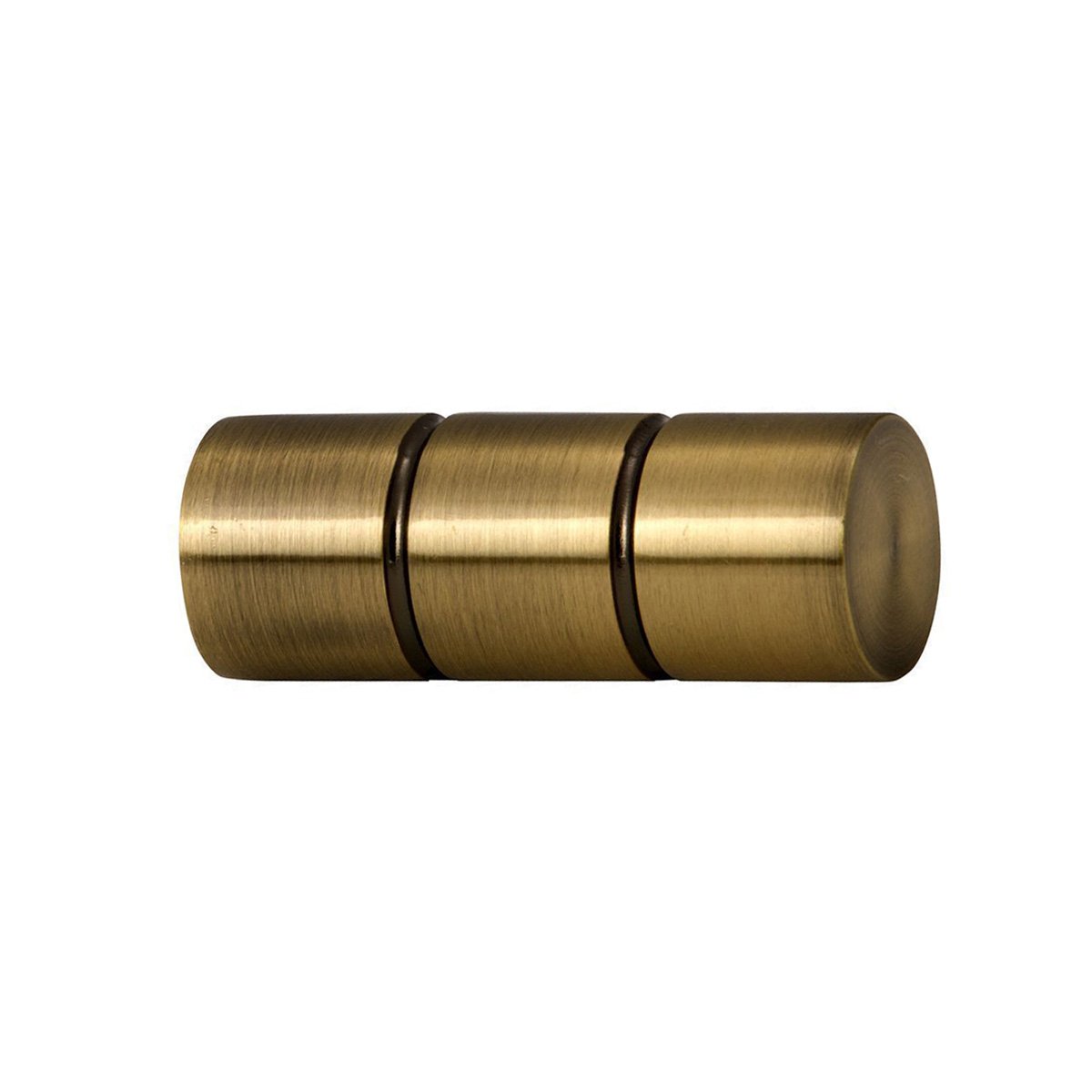 Lot de 2 embouts de tringle bronze, HOME MAISON