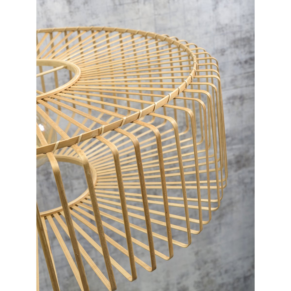 Lampadaire Bambou BROMO naturel, GOOD & MOJO