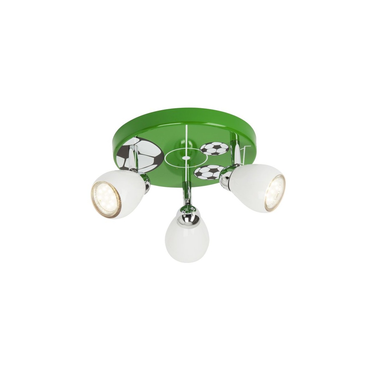 Plafonnier    SOCCER vert, BRILLIANT