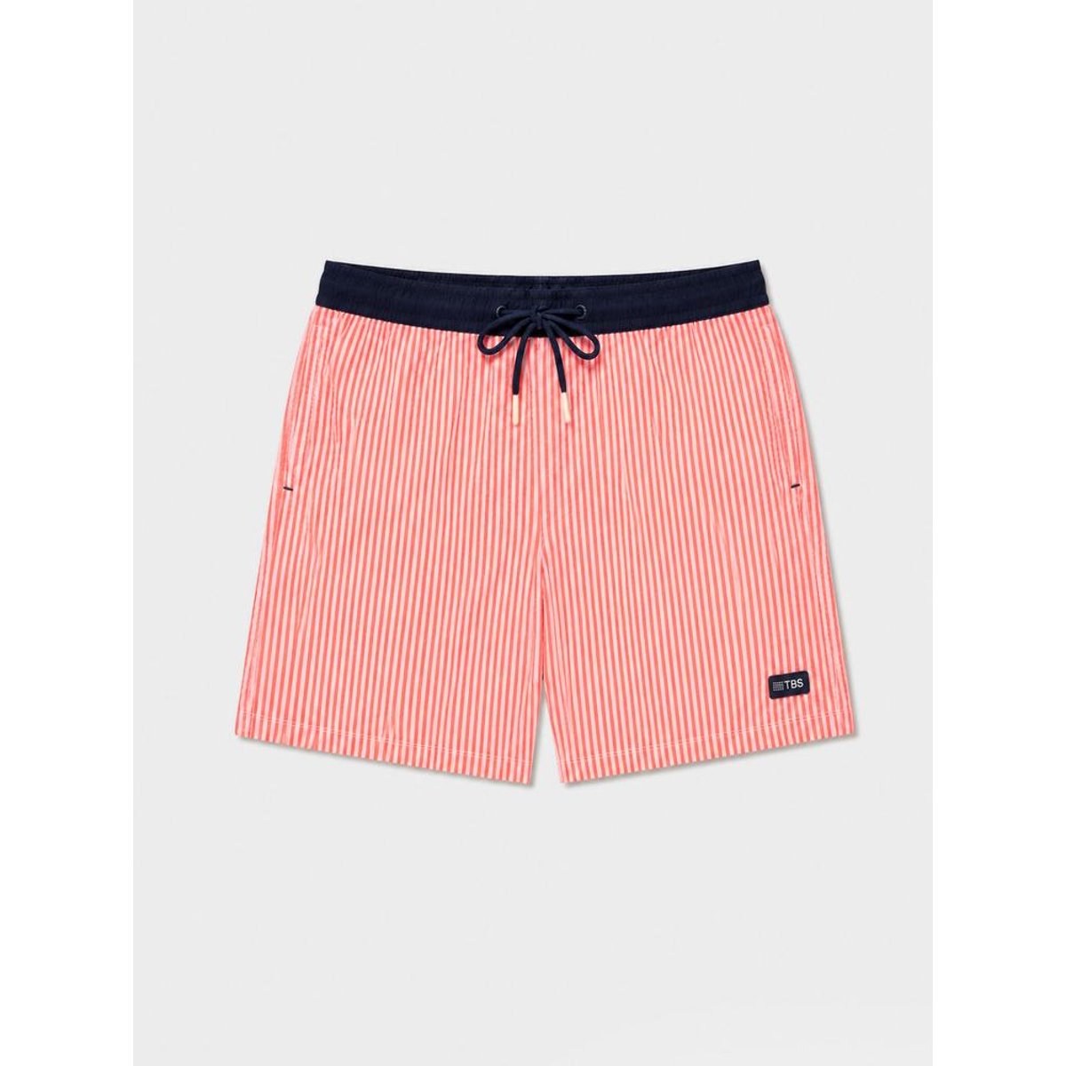 Short de bain made in France BENJAMIN corail, TBS