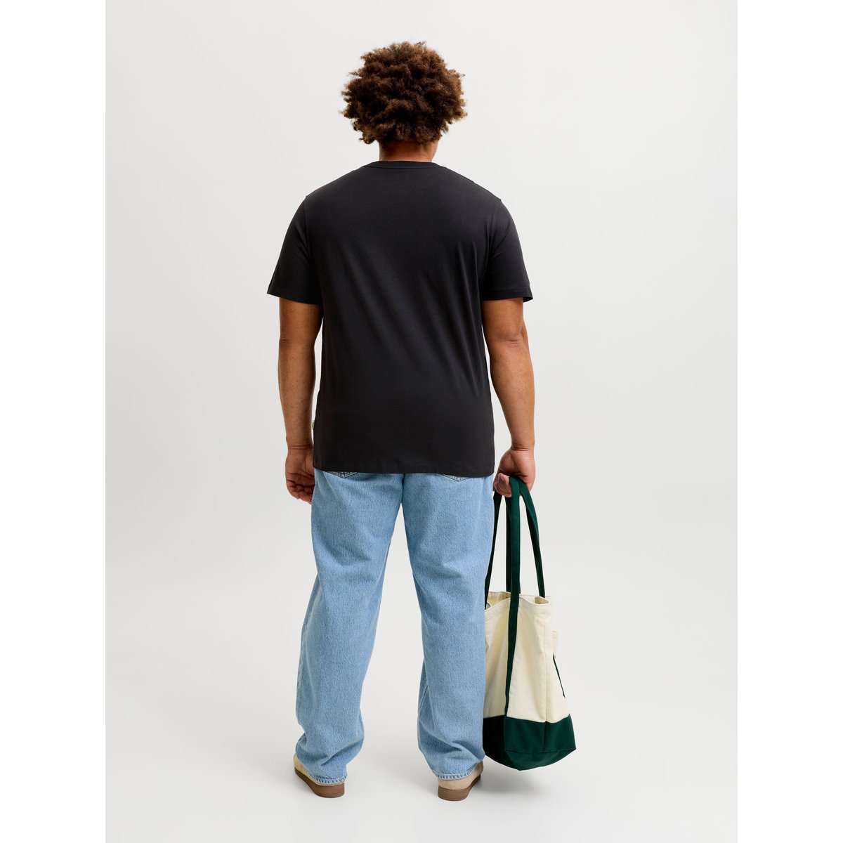 T-Shirt black 1, JACK & JONES