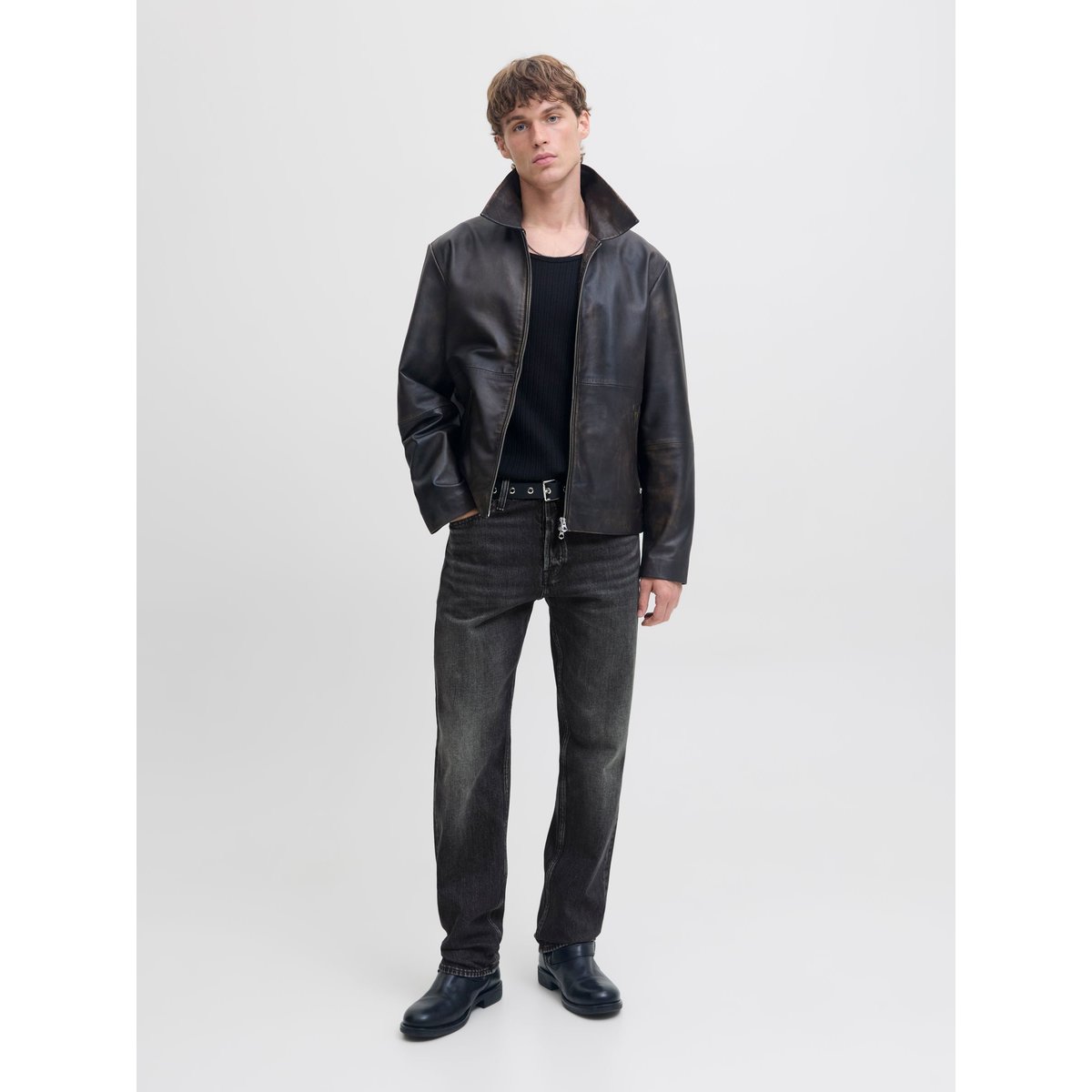 Jean Coupe Décontractée grey denim, JACK & JONES