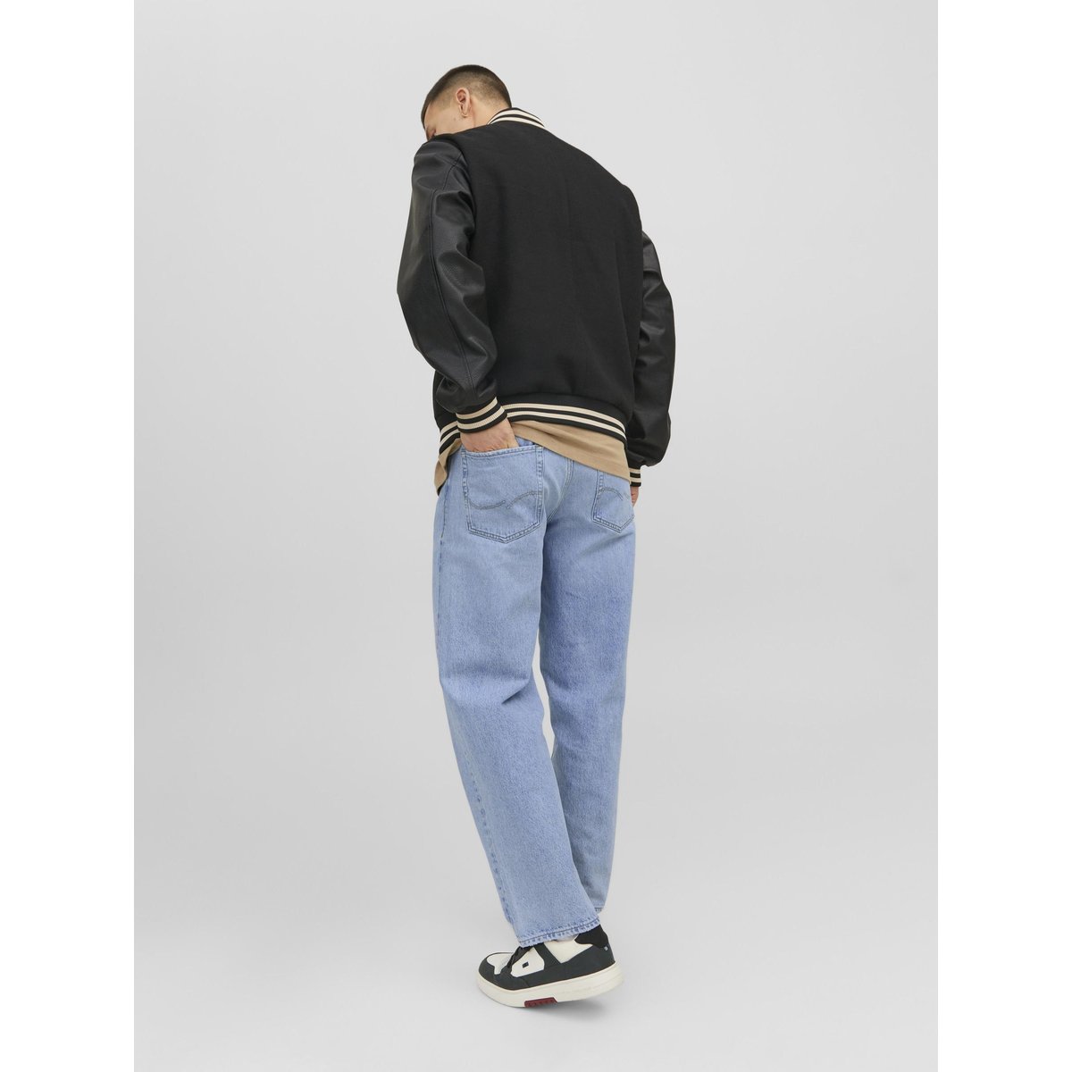 Jean À Coupe Ample blue denim, JACK & JONES