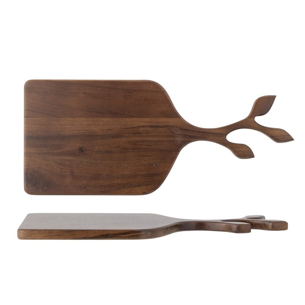 Planche à découper sculptée acacia Giselle bois foncé, BLOOMINGVILLE