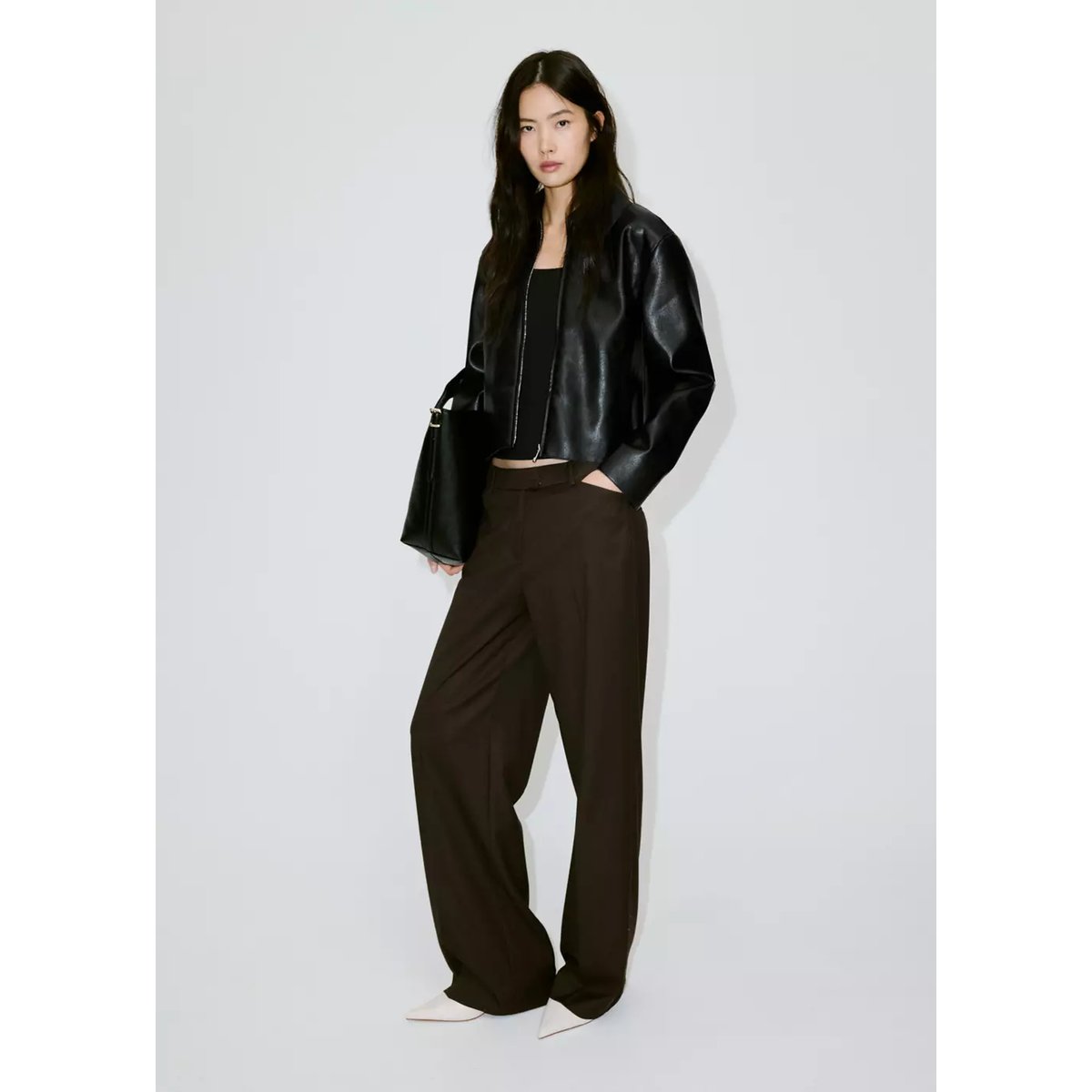 Veste sabina noir, MANGO