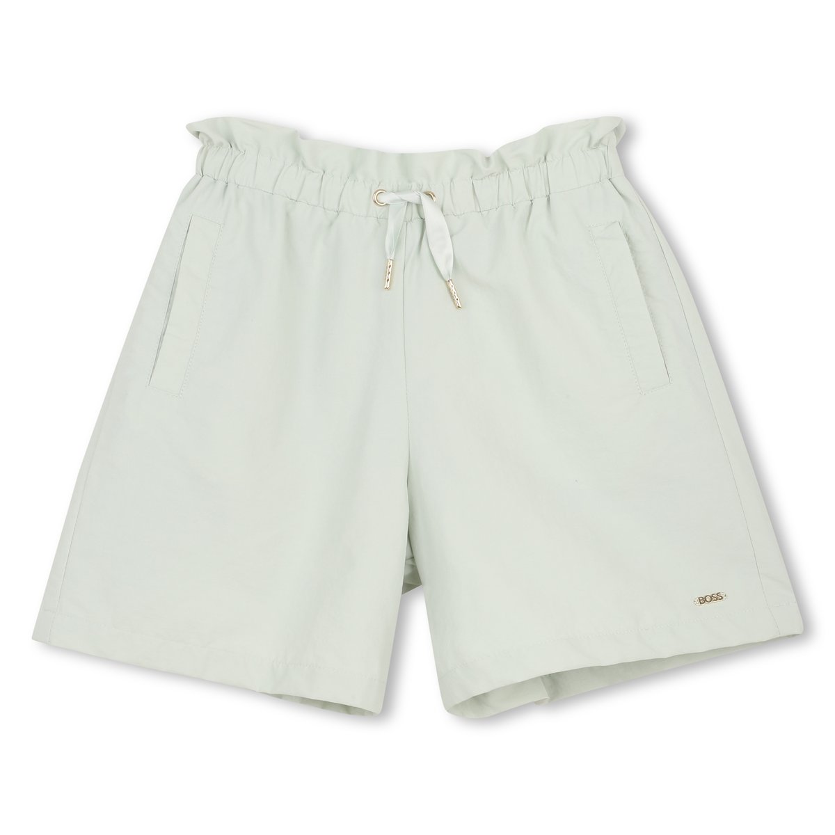 Short taille élastiquée sprout green, BOSS KIDSWEAR