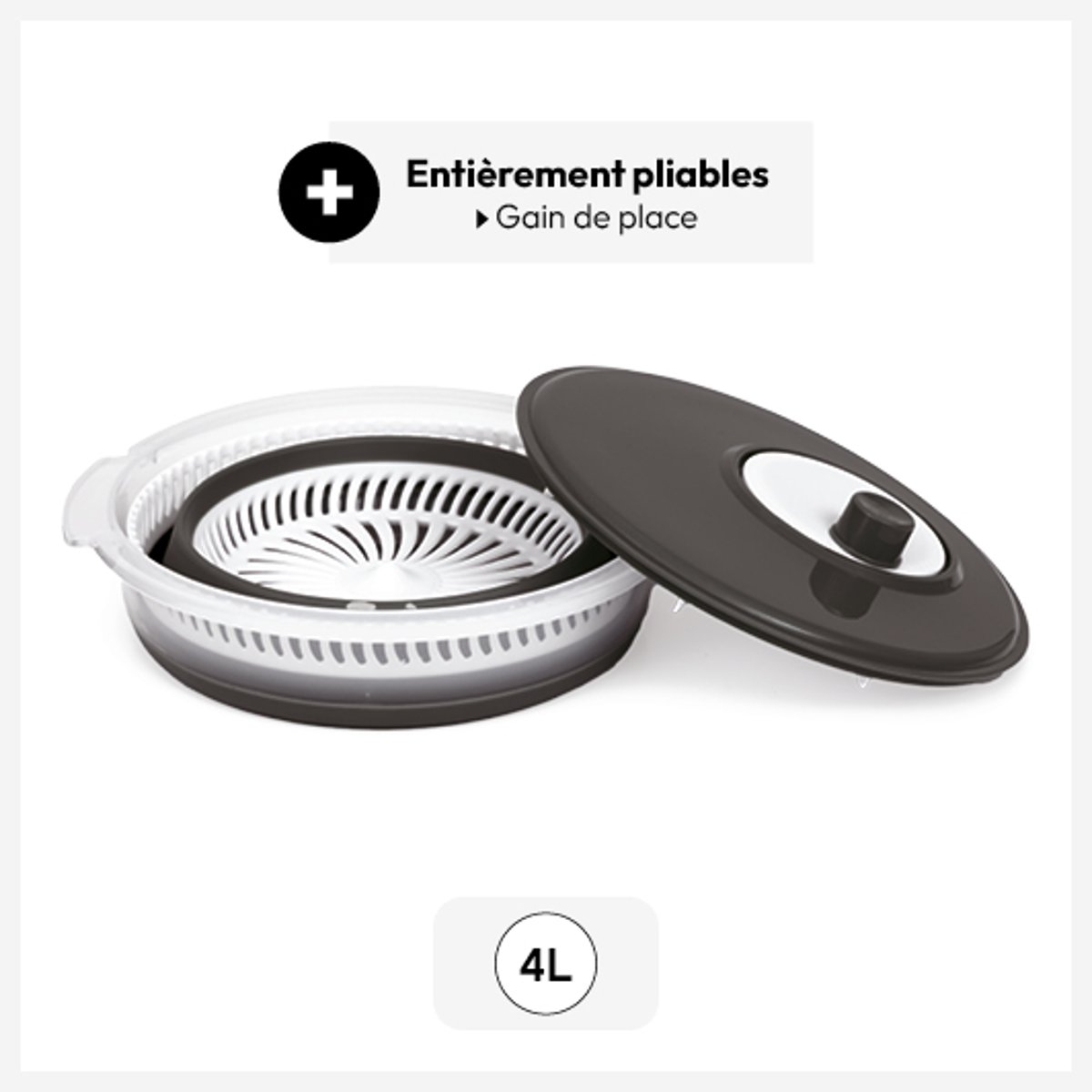 Essoreuse mécanique retractable NEO vert, 5FIVE SIMPLY SMART