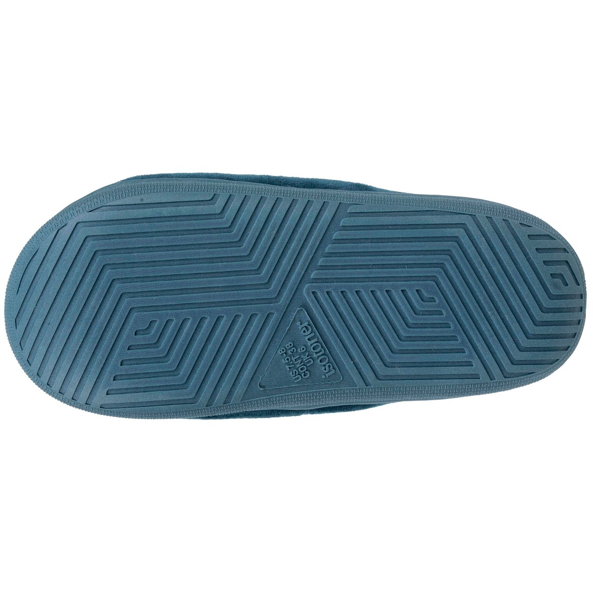 Chaussons Mules ouvertes bleu, ISOTONER