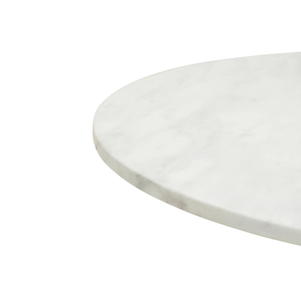 Round Marble Pedestal Dining Table black/white, FIFTY FIVE SOUTH