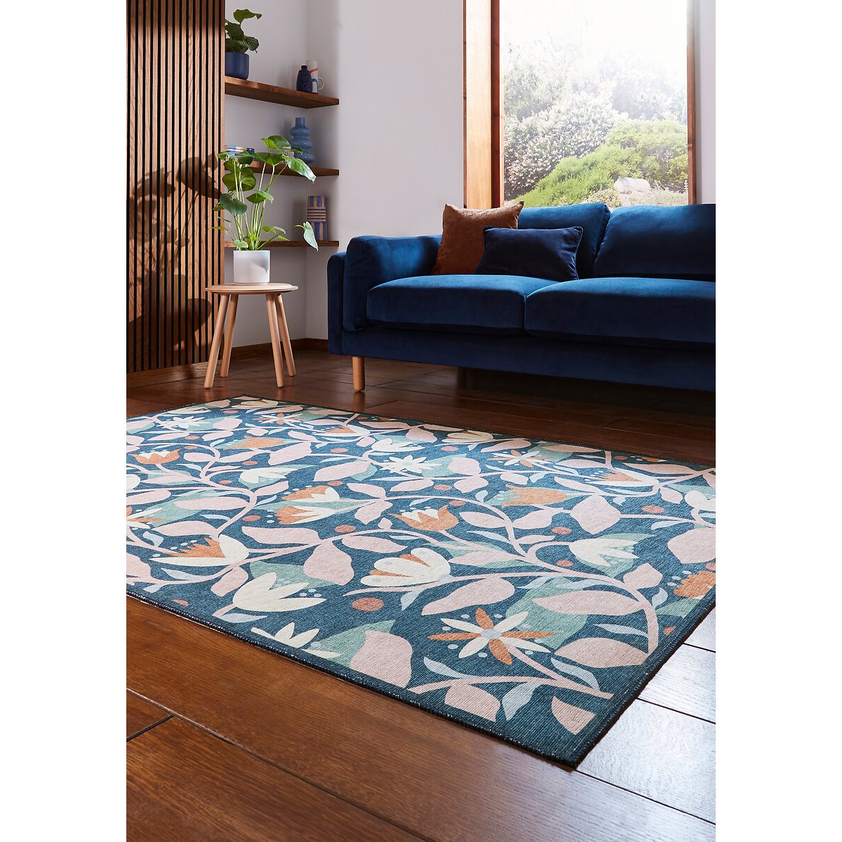Dancing Daisies Washable Rug ink, SCION