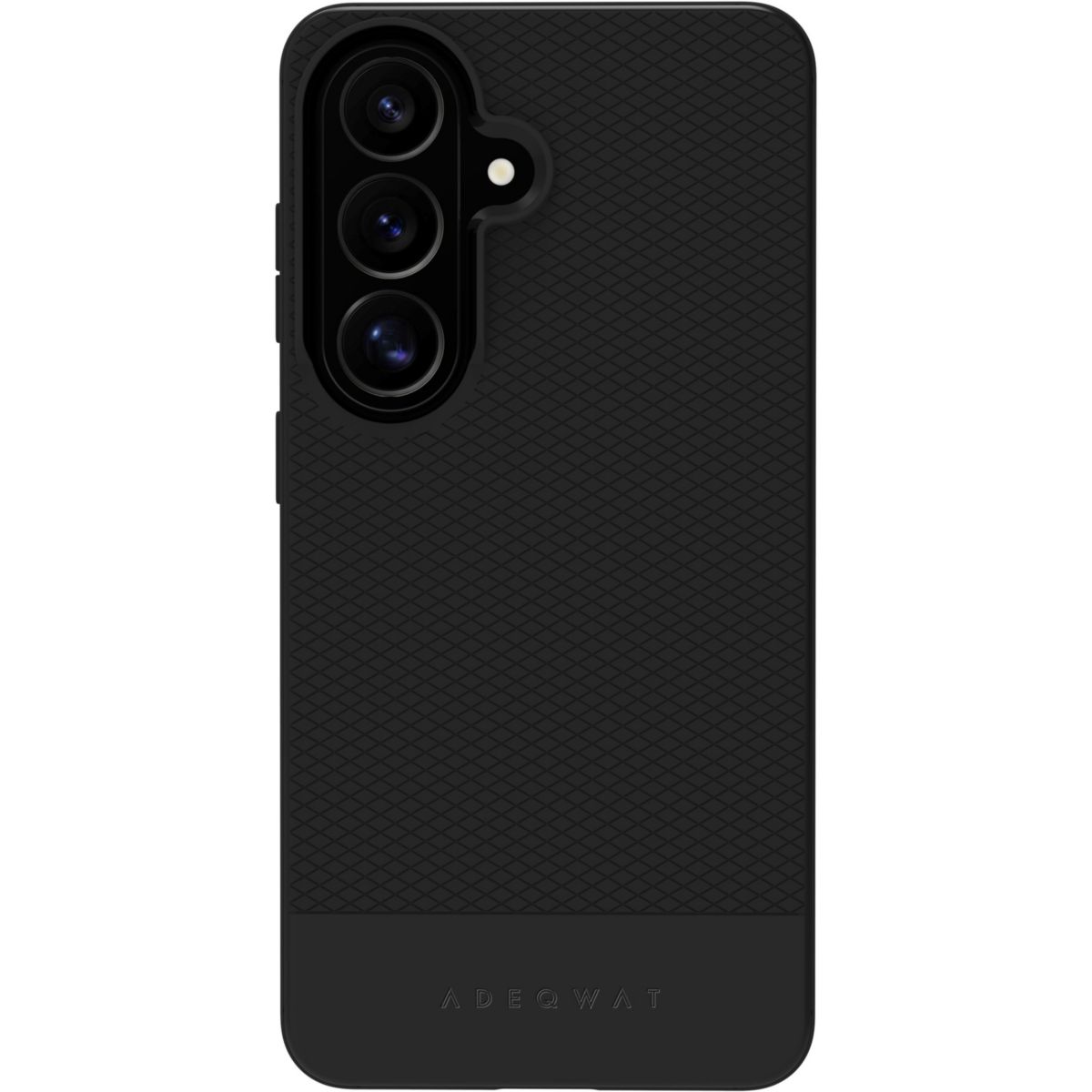 Coque Samsung Galaxy S26 + magnétique Noir couleur unique, ADEQWAT