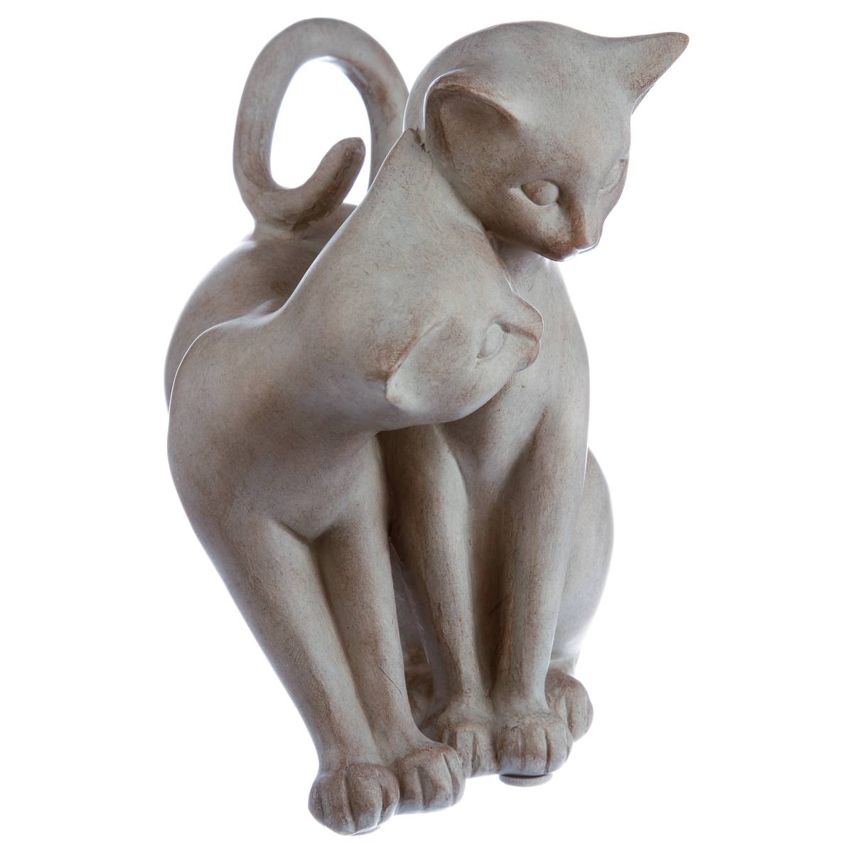 Statuette COUPLE CHATS modèle 1, ATMOSPHERA