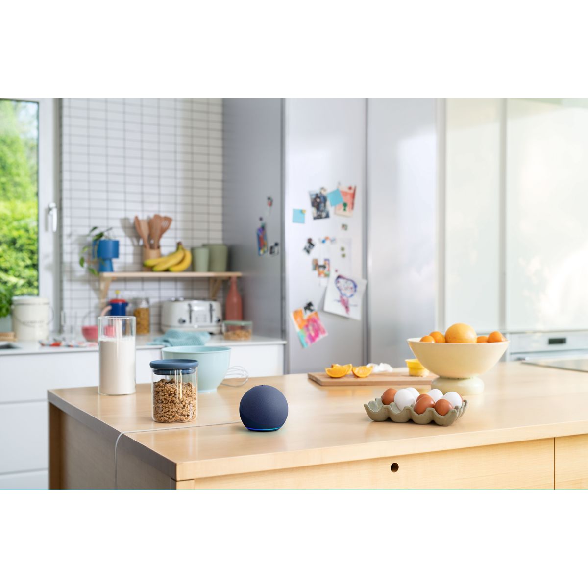 Assistant vocal Echo Dot 5 Blanc blanc, AMAZON