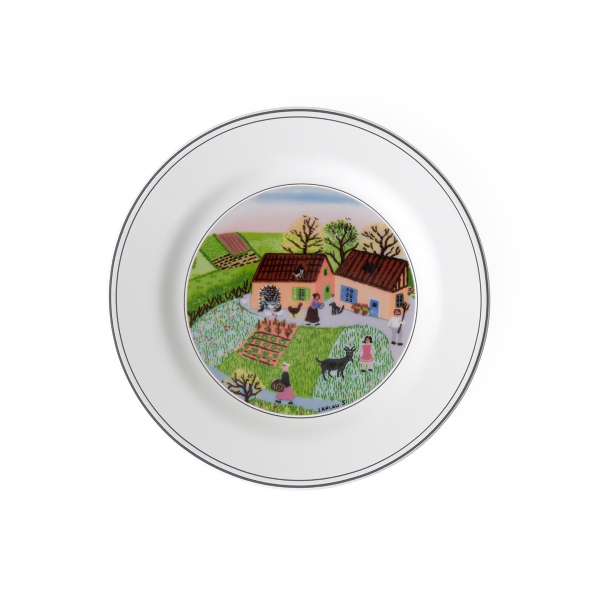 Assiette À Pain, Ferme DESIGN NAIF multicolore, VILLEROY & BOCH